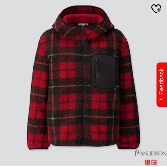 Uniqlo Full zip Fleece Hoodie (JW Anderson) - Picture 3 of 8